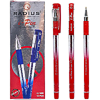 Ручка кулькова Radius I Pen, червона 0,7 мм