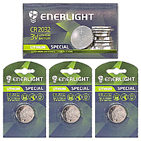 Батарейка "таблетка" ENERLIGHT CR-2032 3V