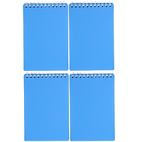 Блокнот на спіралі (пружині) 60 аркушів А6 "Mini book" в клітинку, щільна обкладинка