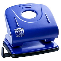 Дирокол для паперу Buromax 4038-02 30 аркушів, синій