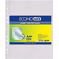 Файли для паперів А4 100шт Economix Е31106, щільність 30 мікронів