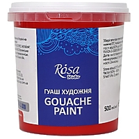 Гуашь красная ROSA Studio 500 мл