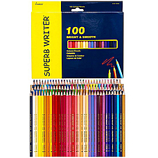 Кольорові олівці 100 кольорів Marco Superb Writer 4100-100CB
