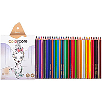Цветные карандаши 36 цветов Marco ColorCore 3130-36CB (36+1)