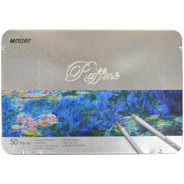 Кольорові олівці 50 кольорів Marco Raffine 7100-50TN