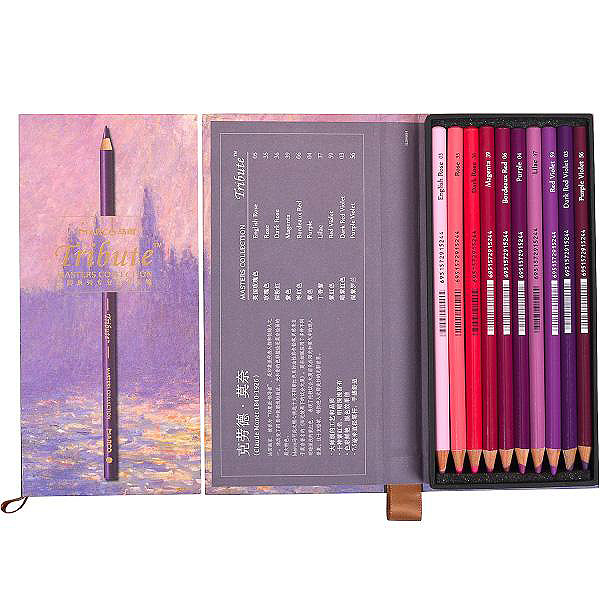 Кольорові олівці 80 кольорів Tribute Masters Collection 3300/80