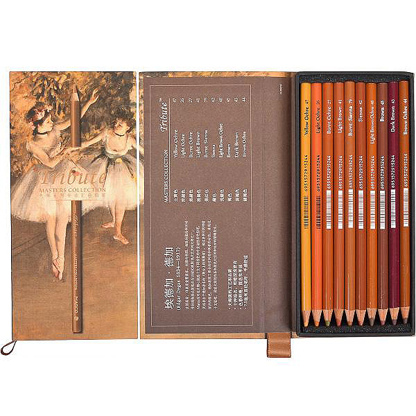Кольорові олівці 80 кольорів Tribute Masters Collection 3300/80