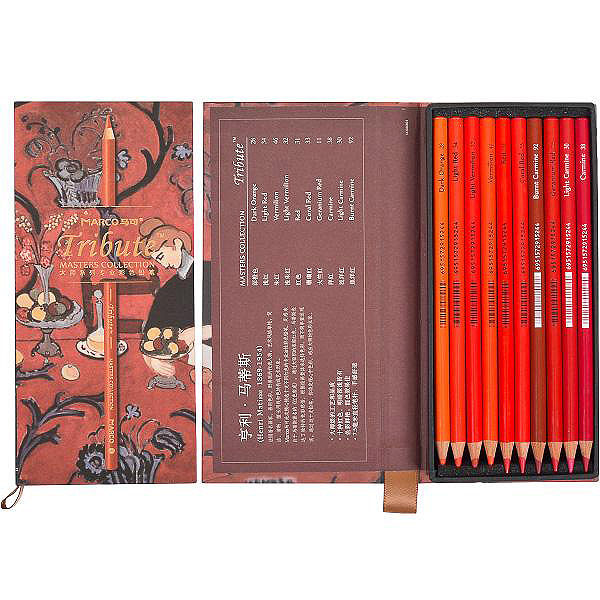 Кольорові олівці 80 кольорів Tribute Masters Collection 3300/80