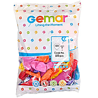 Воздушные шарики "Сердце" 10 дюймов 100шт Gemar CR10/080 26см