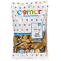 Воздушные шарики золотистые 10 дюймов 100шт Gemar GM90/074 (26 см)