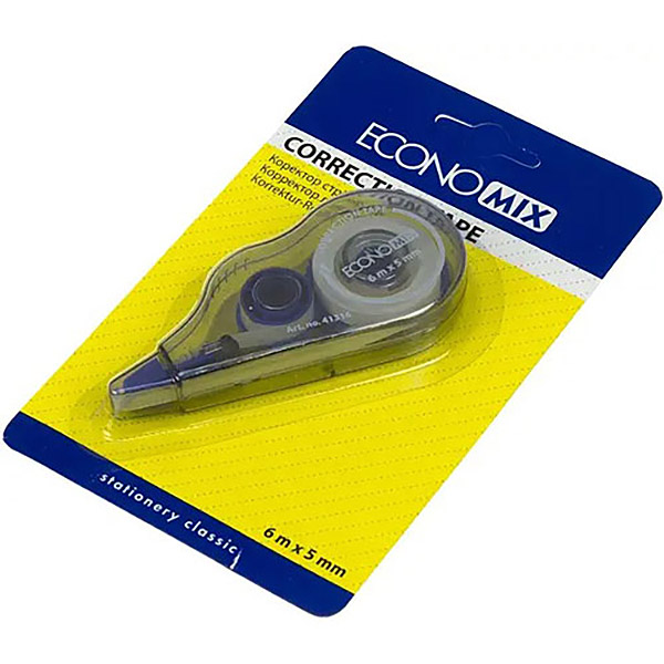 Коректор стрічковий 6м Economix E41316