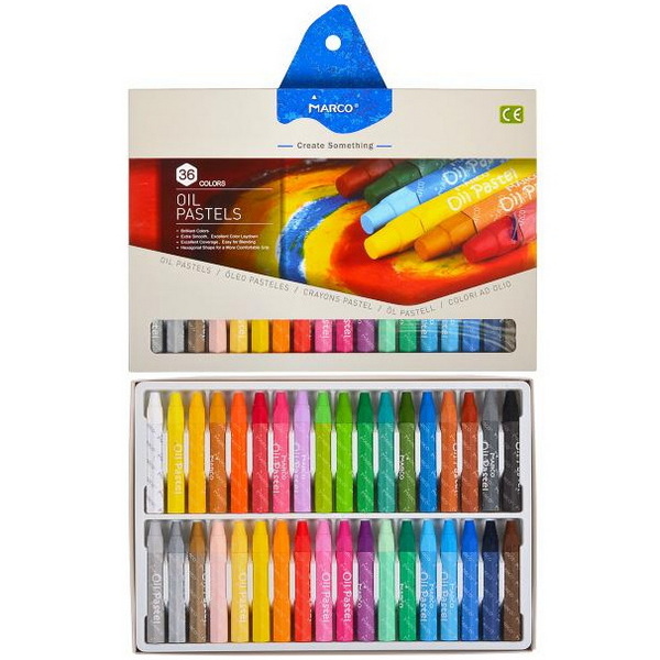 Пастель олійна Marco 4800ОР-36СВ, 36 кольорів