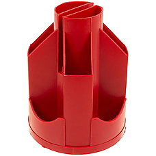 Настільний органайзер (Ракета) 10 відділень, червоний