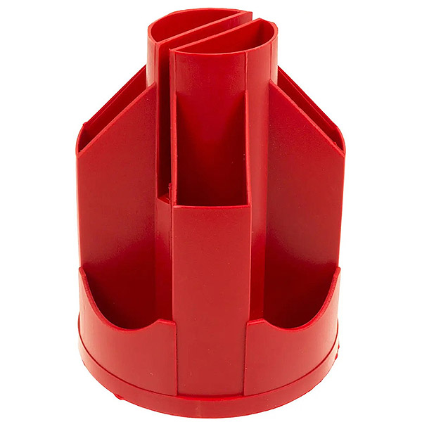 Настільний органайзер (Ракета) 10 відділень, червоний