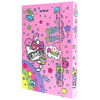 Папка для зошитів Kite HK23-210 Hello Kitty на резинці