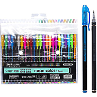 Набір гелевих ручок 48 кольорів Neon color HG6107-48