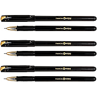 Ручка гелевая Optima O15637-01 Financial черная 0,5 мм