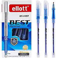 Ручка шариковая Ellott ET-1157 синяя 0,7 мм