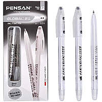 Ручка шариковая PENSAN Global 21 черная 0,5 мм