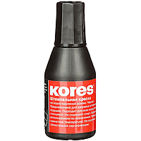 Штемпельна фарба Kores K71338 чорна 28 мл